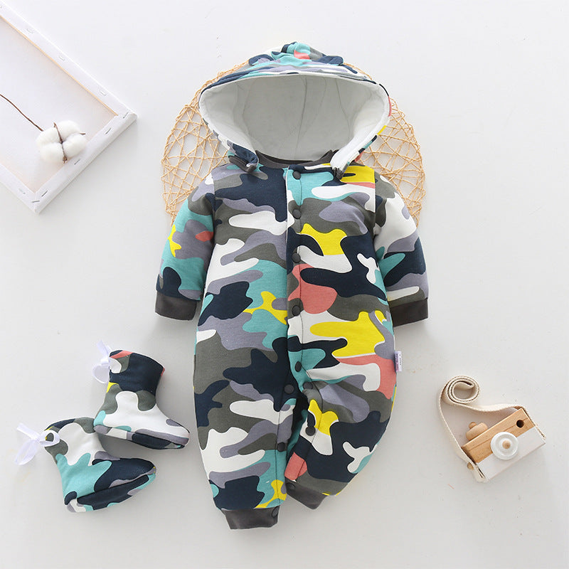 Baby autumn and winter thickening clothes