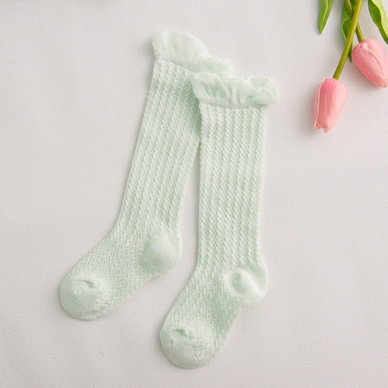 Mesh Breathable Baby Knee Socks