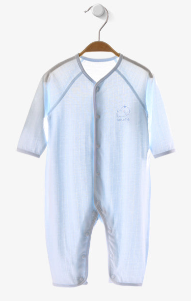 Baby bamboo fiber pajamas