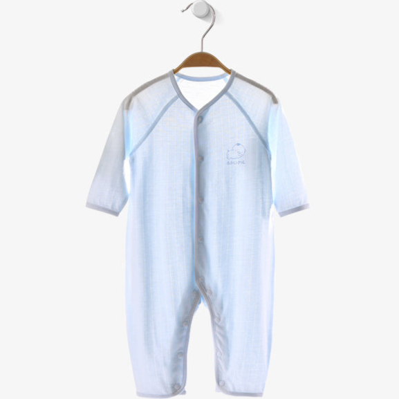 Baby bamboo fiber pajamas