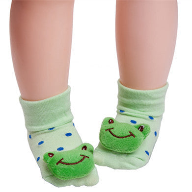 Cute Baby Animal Doll Three-dimensional Socks