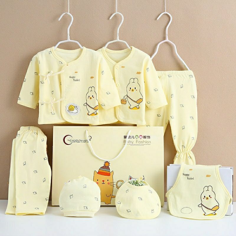 Pure Cotton Newborn Gift Box Set