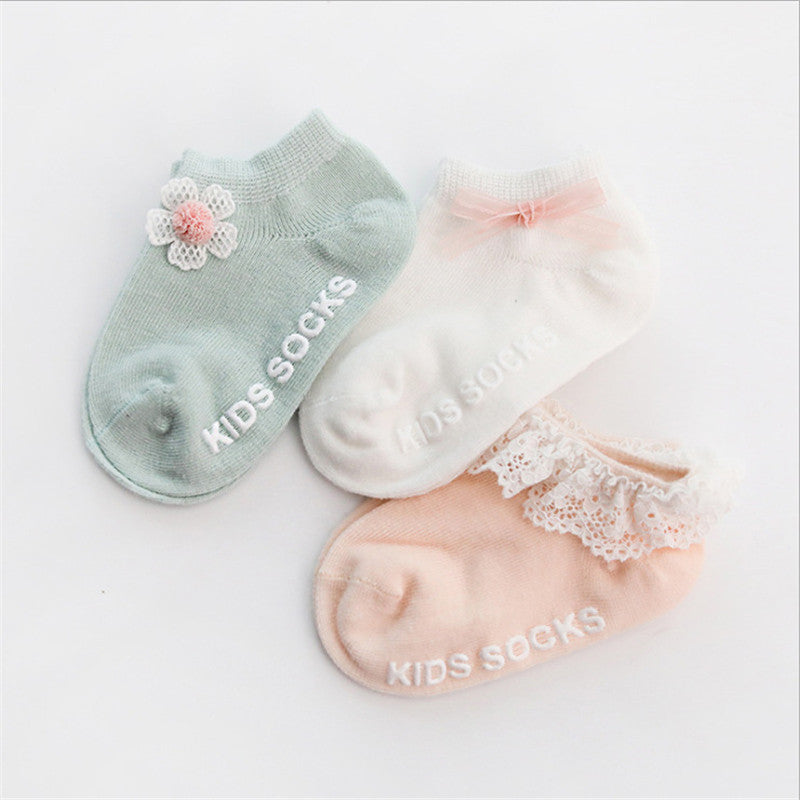 Non-slip baby socks