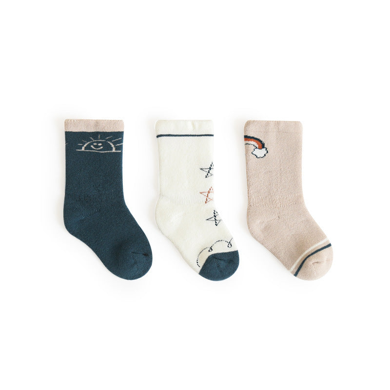 Terry Thickened Cotton Socks