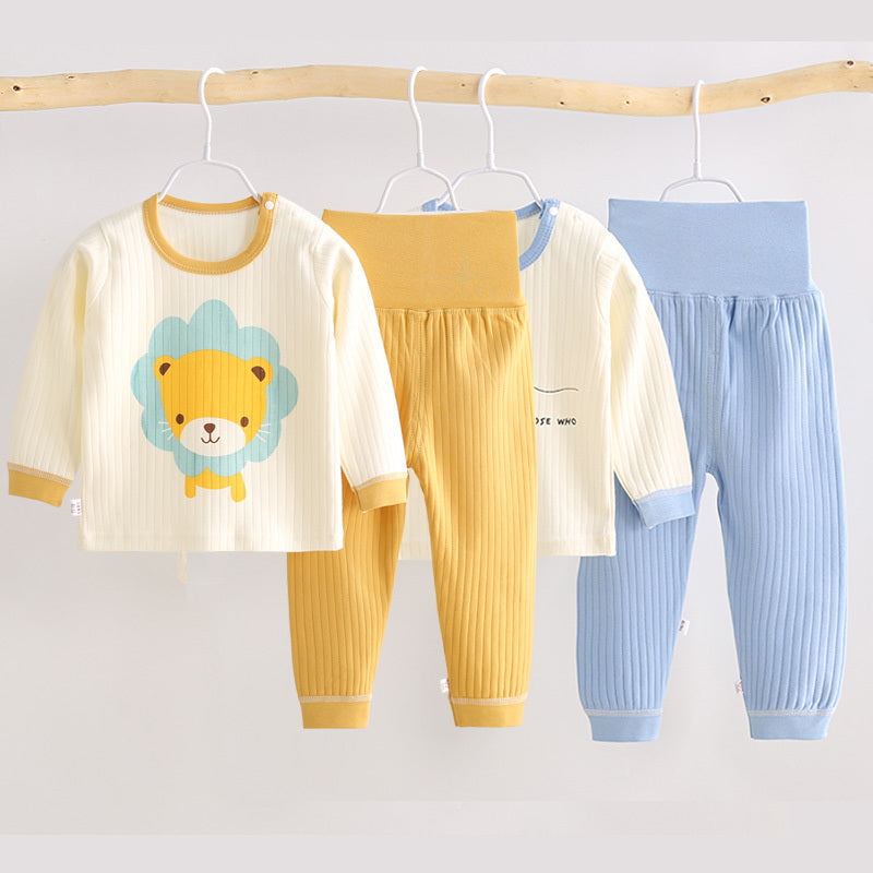 Super Foreign Male Baby Autumn Clothes Long Trousers Pajamas