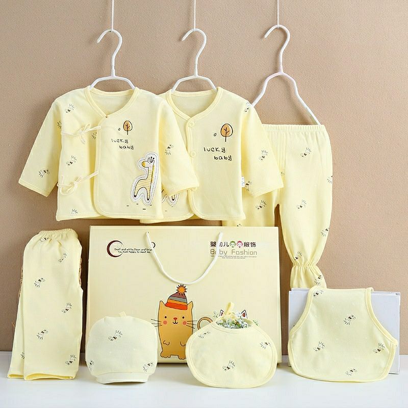 Pure Cotton Newborn Gift Box Set