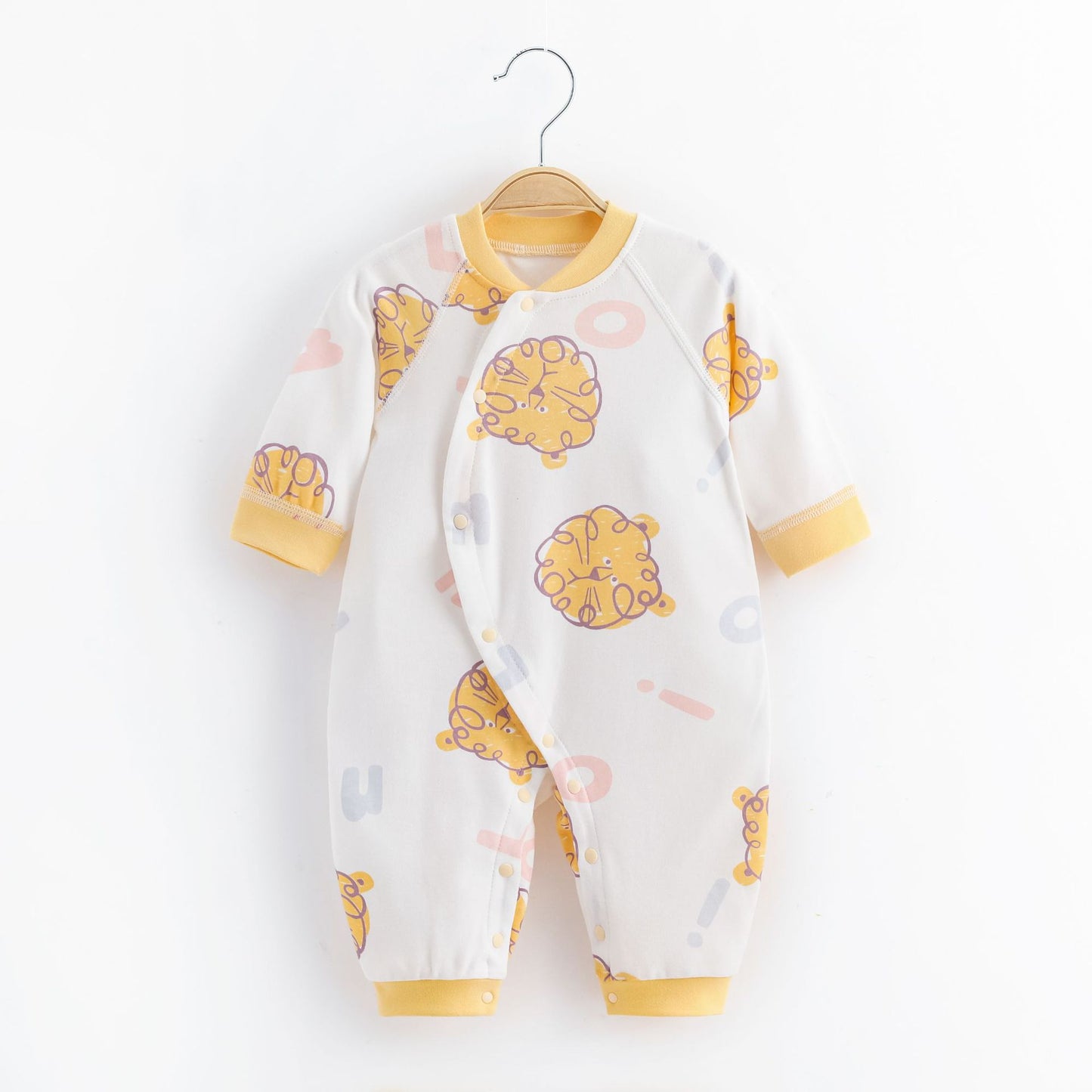 Cute Baby Printed Cotton Jumpsuit