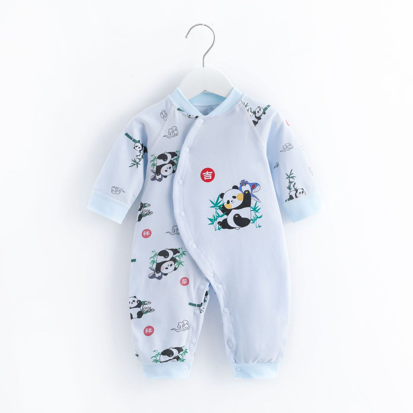 Cute Baby Printed Cotton Jumpsuit