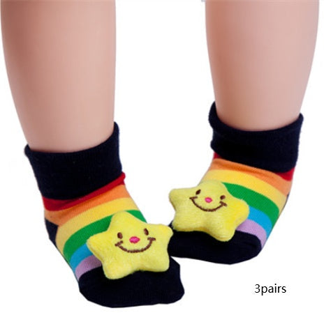 Cute Baby Animal Doll Three-dimensional Socks