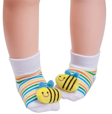 Cute Baby Animal Doll Three-dimensional Socks