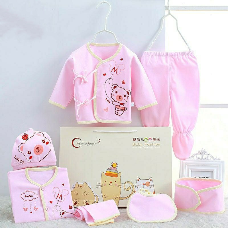 Pure Cotton Newborn Gift Box Set