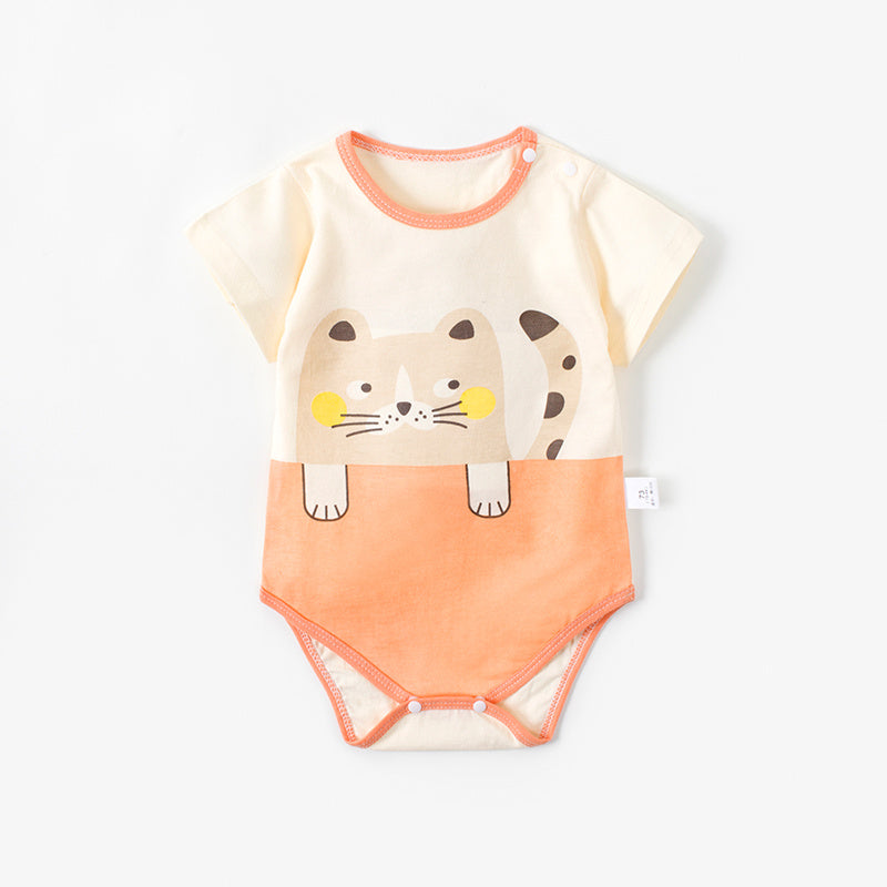 Summer Jumpsuit Newborn Clothes Thin Section