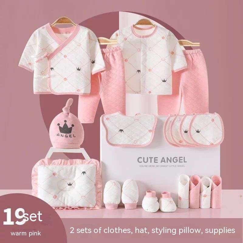 Babies Pure Cotton Newborn Gift Box Suit