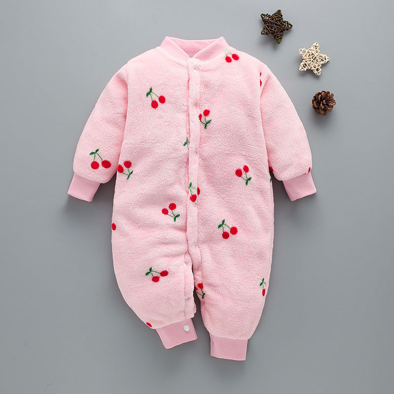 Autumn Winter Thickened Baby Clothes