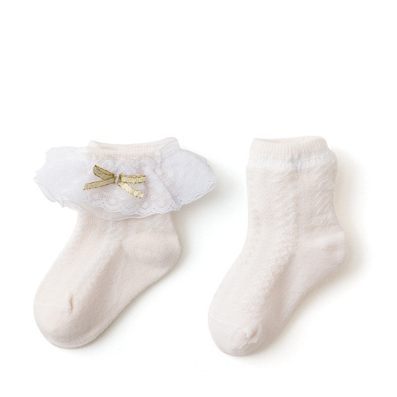 Children's Baby Girls Lace Socks