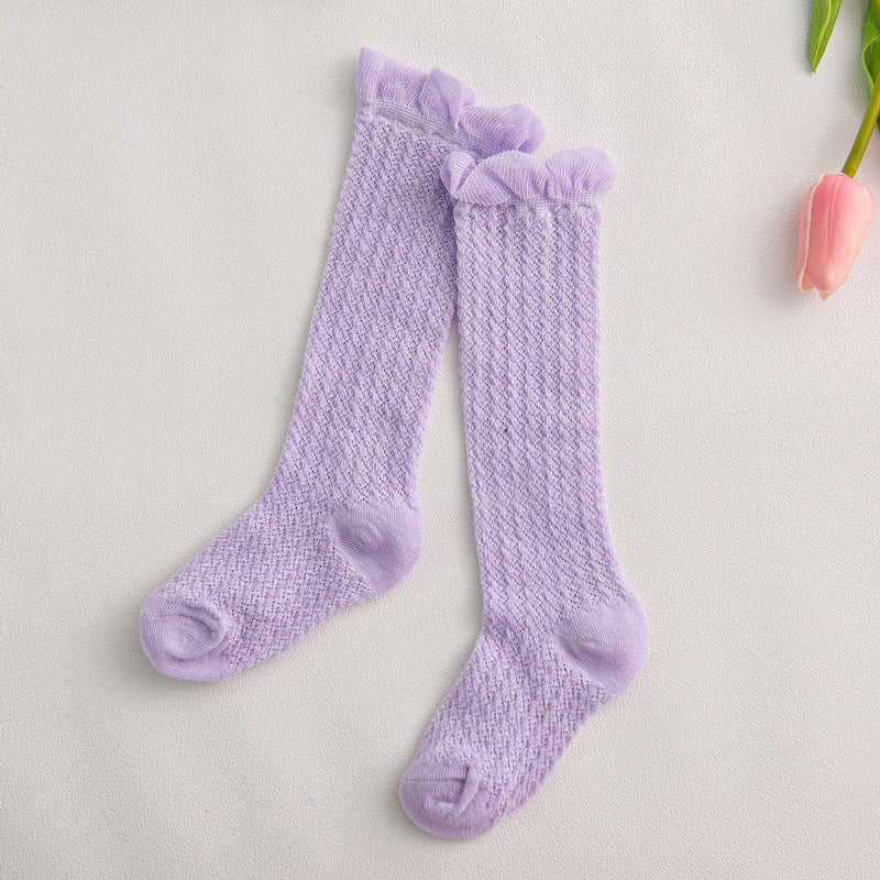 Mesh Breathable Baby Knee Socks