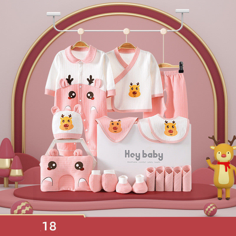 Cute Pure Cotton Baby Clothes Set