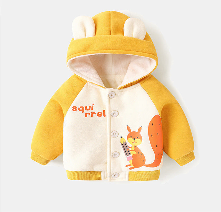 Baby Plus Fleece Hooded Jacket