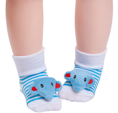 Cute Baby Animal Doll Three-dimensional Socks